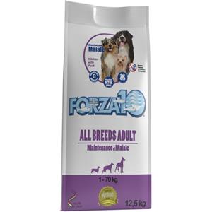 Forza 10 All Breeds Maintenance al Maiale - Cibo Secco per Cani Adulti di Tutte le Razze, 12kg