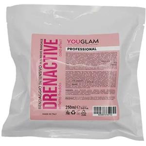 YouGlam Drenactive Bendaggio Drenante Intensivo Effetto Freddo 250ml - Trattamento Professionale per Ritenzione Idrica