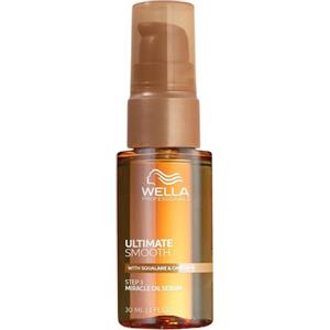 Wella Professionals Ultimate Smooth Miracle Oil Serum - Olio per Capelli Anticrespo con Squalano e Omega 9, 30 ml