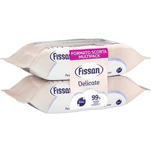 Fissan Salviette Delicate - 70 Pezzi, 99% Ingredienti Naturali, Protezione contro Eritemi da Pannolino