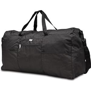 Samsonite Borsone pieghevole unisex per adulti, extra large, Nero, X-Large