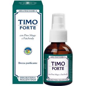 Erboristeria Magentina Timo Forte Aria Balsamica 50 ml - Spray Deodorante con Pino Mugo e Patchouly
