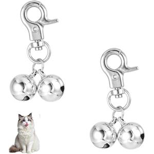 TFSYLISA 2 Campanelle per Animali Domestici, Campanello Extra Forte per Cani e Gatti per Collare, Campanelli di Collare per Collari per Gatti, Feste Fai da Te