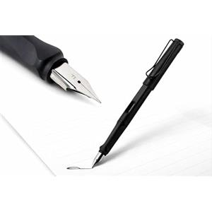 Generico Penna Stilografica Elegante, con pennino in Acciaio Inox, Scrittura Fluida e Precisa Senza Sforzo, Ricaricabile con 5 Cartucce Incluse, Design Ergonomico e Idea Regalo Raffinata