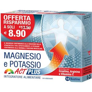 F&F Srl Magnesio e Potassio Act Plus, 14 Bustine