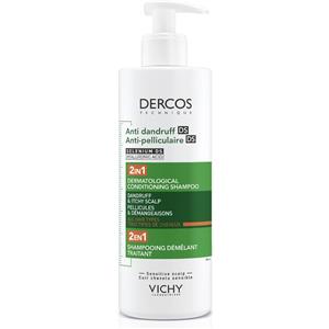 Vichy Dercos Technique Anti Dandruff Shampoo 2in1 400ml - Trattamento antiforfora con Acido Ialuronico