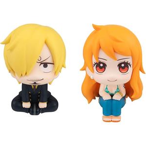 MEGAHOUSE Look Up One Piece Sanji e Nami - Statua PVC 11 cm con regalo