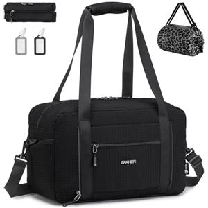 SPAHER Borsone da Viaggio Ryanair 40x20x25 Bagaglio a Mano Borsone Palestra Sportiva Grande 20L Donna Uomo Impermeabile Borsa da Viaggio Piscina Fitness Travel Duffel Cabin Bag