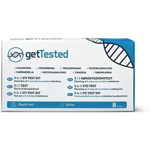 GetTested Kit test rapido STI 8 in 1 1 pz Test