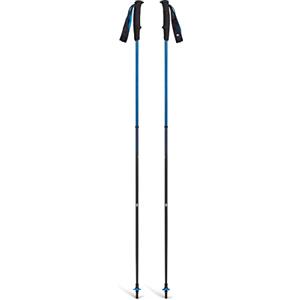 Black Diamond Bastoncini Distance Carbon - Leggeri, Ergonomici, 120CM, Ultra Blue