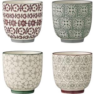 Bloomingville - KARINE tazze da caffè, Set di 4