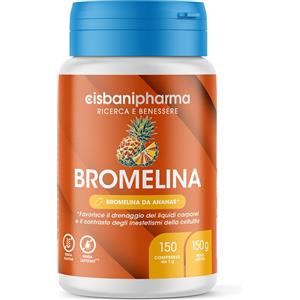 CisBani Pharma Bromelina 180 Compresse - Integratore per Drenaggio Liquidi e Cellulite