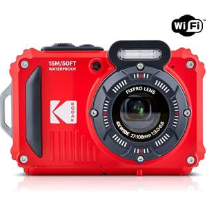 Kodak WPZ2 rossa - Subacquea fino a 15 mt - con borsa