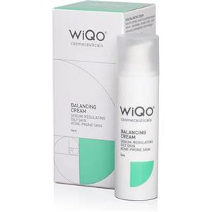 Wiqo Balancing Crema Viso Seboregolatrice 30 ml - Equilibrante per Pelli Grasse con Acido Azelaico e Salicilico