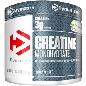 Dymatize Creatine Monohydrate in polvere non aromatizzata 500g - 100% Creapure Creatine - Aminoacidi - Creatina