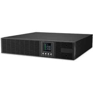 Atlantis A03-OP3002P-RC Gruppo di Continuità UPS OnLine 3000VA/2700W Rack 2U con Display LCD e Uscite IEC