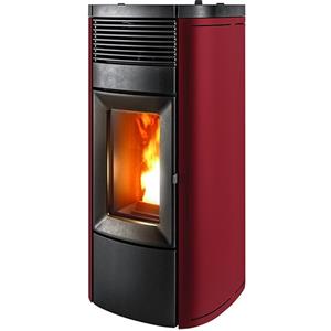 MCZ Stufa a Pellet MCZ Musa Hydromatic M2 24KW Bordeaux - 6921029