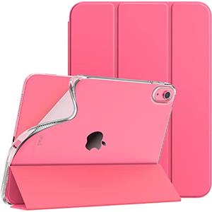 TiMOVO Cover per iPad A16 11 Generazione 11 Pollici 2025, iPad 10 Generazione 2022 10,9", Custodia Sottile protettiva Retro Traslucido in TPU, Funzione di Auto Sveglia/Sonno, Anguria Rossa