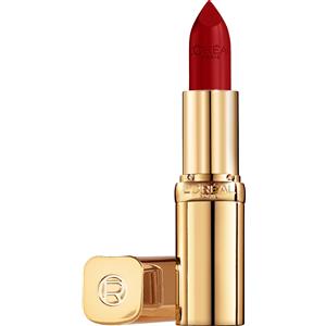 L'Oréal Paris Color Riche Satin Rossetto 300 Le Rouge Paris - 4.5 g, Texture Morbida e Idratante con Finish Satinato