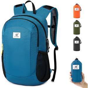 SKYSPER Zaino Pieghevole Antifurto 16L, Zaino da Hiking con Protezione RFID Zainetto Tascabile Piccolo per Viaggio Hiking Escursione