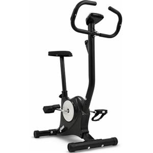 FFitness Cyclette Bike da Camera per Dimagrire e Tonificare Glutei e Gambe, Resistenza Regolabile Sensori Cardio Display LCD Sella Regolabile Allenamento Fitness