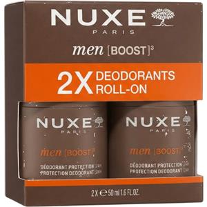 Nuxe Men Deodorante Uomo 24 Ore - DUO PACK 2x50 ml, Protezione Senza Tracce e Profumo Legnoso
