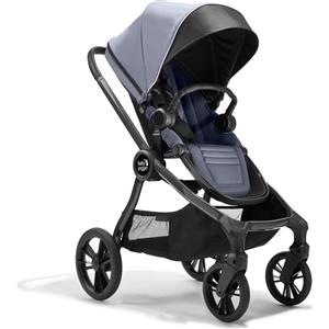 Baby Jogger City Sights - Passeggino compatto con seduta reversibile, chiusura rapida one-hand, sospensioni su tutte le ruote, cappottina UV50+, colore Commuter, portata fino a 22 kg