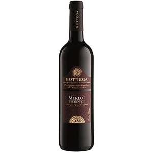 Bottega Merlot Trevenezie IGT Vino Rosso - 750ml (Confezione da 6)