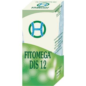 OH INTERNATIONAL FITOMEGA DIS 12 - Integratore alimentare 50 ml con Equiseto, Fucus e Cardo Mariano