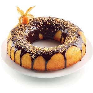 Silikomart Stampo in Silicone Ciambellone Ø 24 cm - Antiaderente, Flessibile e Senza BPA