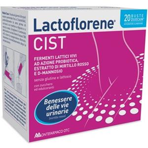 Lactoflorene Cist Equilibrio Intestinale e Benessere delle Vie Urinarie 20 Bustine - LACTOFLORENE - 942644321