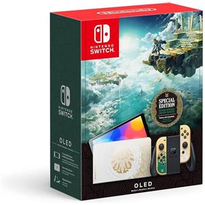 Nintendo Switch OLED 64GB - Oro - Edizione limitata The Legend Of Zelda Tears Of The Kingdom No - refurbished