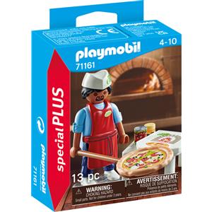 Playmobil Special Plus 71161 - Set da Gioco Pizzaiolo con Pizza e Pala per Bambini dai 4 Anni