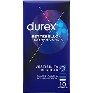 Durex Profilattico durex settebello extra sicuro 10 pezzi - Durex - 985914011