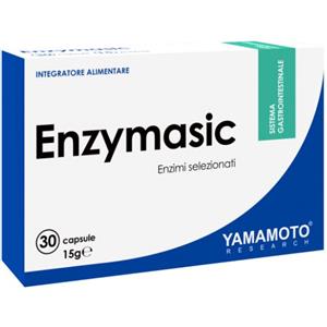 Yamamoto Research Enzymasic - Integratore Alimentare di Enzimi Digestivi, 30 Capsule, Favorisce la Digestione e Supporta il Sistema Gastrointestinale