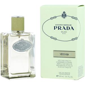 Prada Infusion de Vetiver Eau de Parfum 100 ml - Fragranza Legnosa-Agrumata con Bergamotto e Zenzero