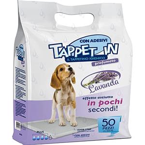 Digma Tappet In - Tappetini Igienici Assorbenti Profumati alla Lavanda 60x90 cm - Confezione da 50 Pezzi