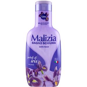 Malizia Bagno Schiuma Petali di Iris 1000 ml - Seducente e Rilassante