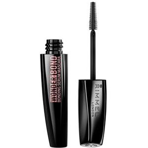 Rimmel London Wonder'Bond Mascara Siero Riparatore 11 ml - Ciglia Lunghe e Voluminose, Nero 001