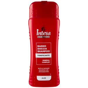 Intesa Pour Homme Bagno Doccia Shampoo Tonificante con Aloe e Minerali 500 ml