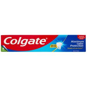 Colgate Dentifricio Base Protection Caries con Calcio 75 ml - Protezione Carie Efficace