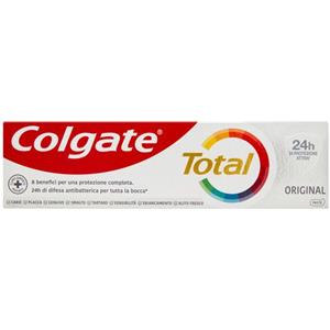 Colgate Dentifricio Total Original 75 ml - Protezione completa, antibatterico, previene carie e placca