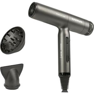 G3 Ferrari G30067 Monna Lisa Asciugacapelli Brushless Professionale, 2000 W, 3 Velocità, 5 Temperature, Funzione Ioni, Diffusore, Grigio