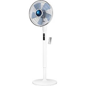Rowenta Turbo Silence Extreme+ Stand, Ventilatore a Piantana, 5 Velocità Regolabili, Ventilatore Silenzioso, Oscillazione 120 gradi, Altezza Regolabile, Pratico telecomando, VU5870