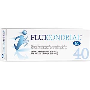 Horizon Lab Company Fluicondrial M Siringa Pre-Riempita 2ml/40mg con Acido Ialuronico