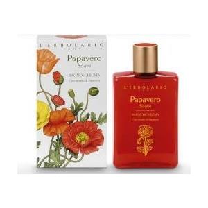 L'Erbolario Papavero Soave Bagnoschiuma 250 ml - Detergente corpo con estratti di Papavero e Aminoacidi
