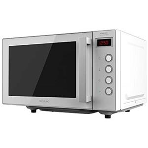 Cecotec Forno a Microonde senza gradheat piatto 2300 tocco piatto bianco. Capacità 23 litri, potenza 800 W, 8 funzioni preconfigurate, timer fino a 95 minuti