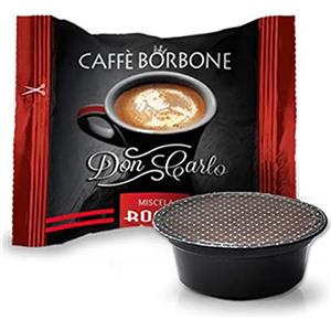 Caffè Borbone Don Carlo, Miscela Rossa - 200 Capsule, Compatibili con Macchine Lavazza®* A Modo Mio®* (2 confezione da 100)