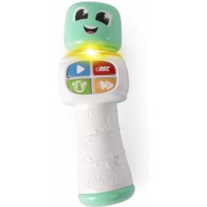 Chicco Microfono Giocattolo per Bambini 18-36 Mesi, Gioco elettronico Musicale Prima Infanzia, modalità di Gioco 4in1, Microfono interattivo con Effetti Divertenti, Melodie, Suoni e Luci