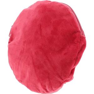 Ipetboom Copri Scaldino in Felpa Rosso per Scaldamani Elettrici e Bottiglie Acqua Calda, Isolamento Termico Materiale Morbido, Adatto per Casa, Ufficio e Viaggi